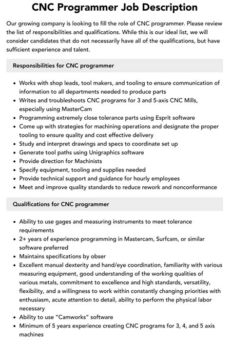 cnc programmer job description